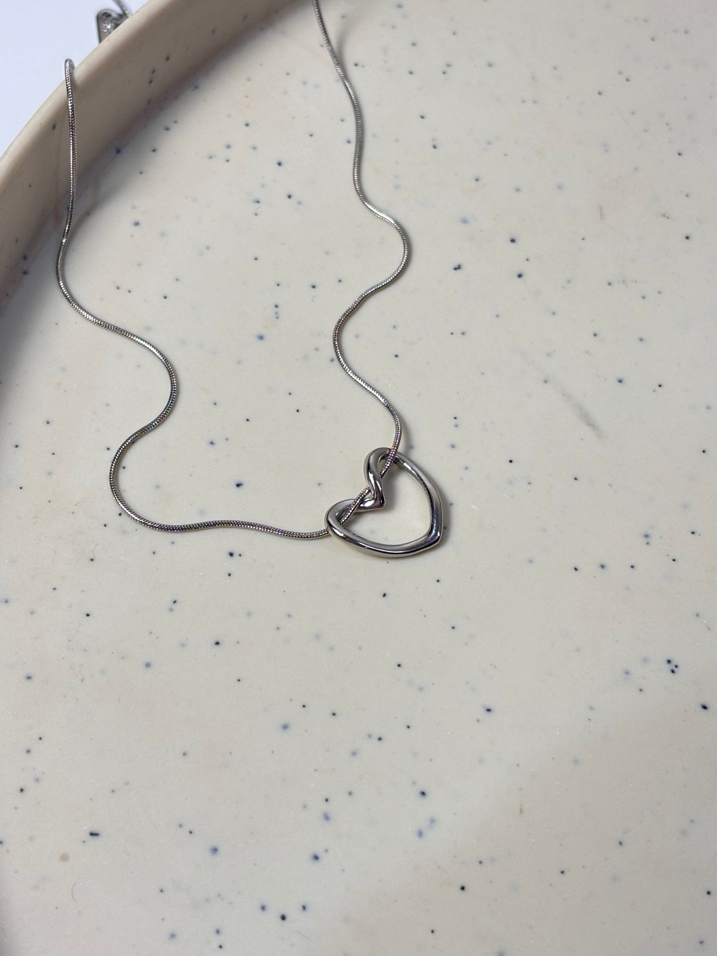 Knotty Heart Necklace