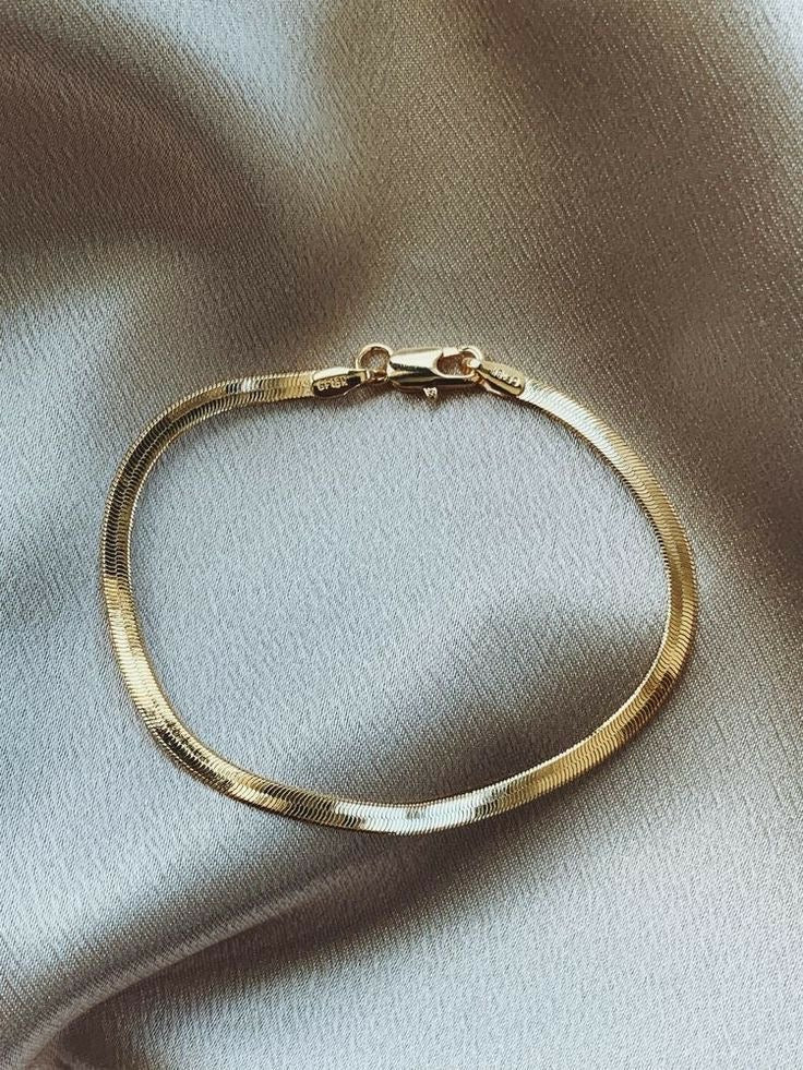 Snake Chain Bracelet - Golden