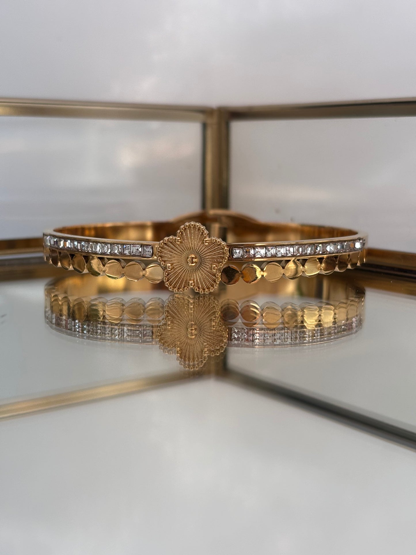 Clover Cuff Bracelet