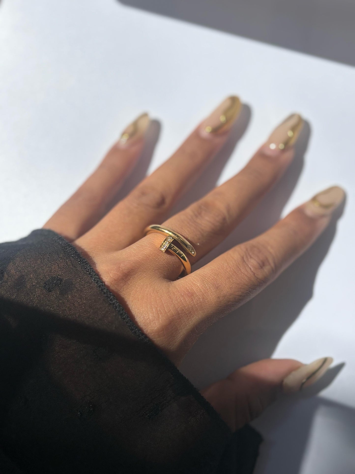 Nail It Minimalist Ring