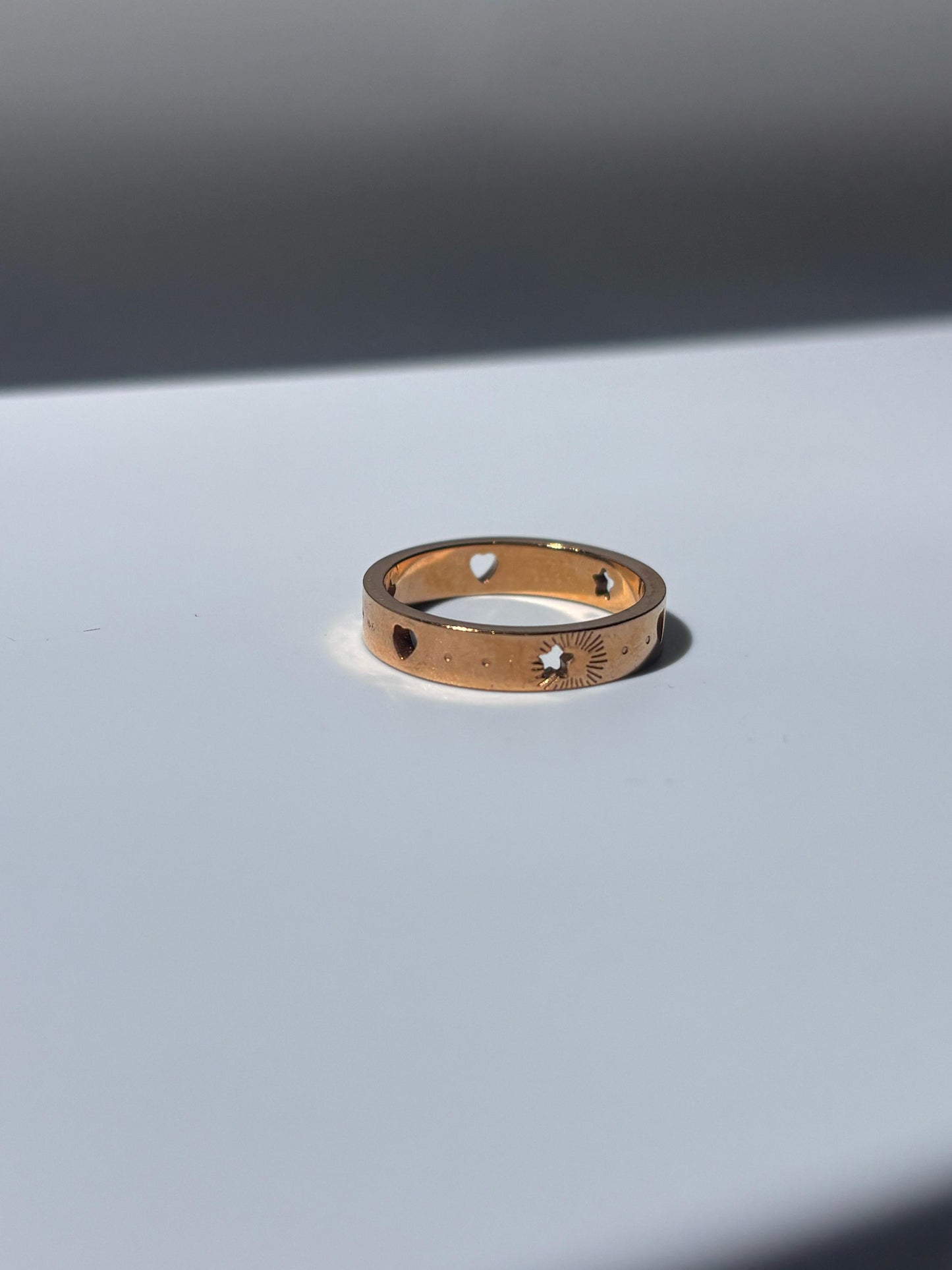Azure Minimalist Ring