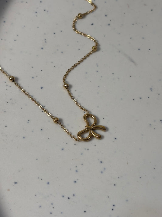 Bow Necklace