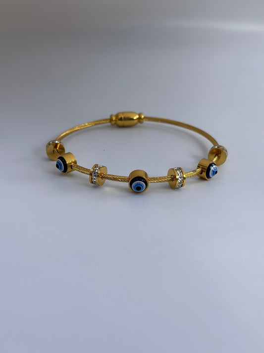 Evil Eye Cuff Bracelet