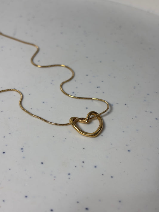 Knotty Heart Necklace