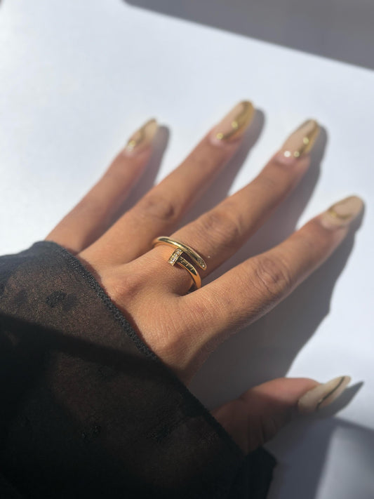 Nail It Minimalist Ring