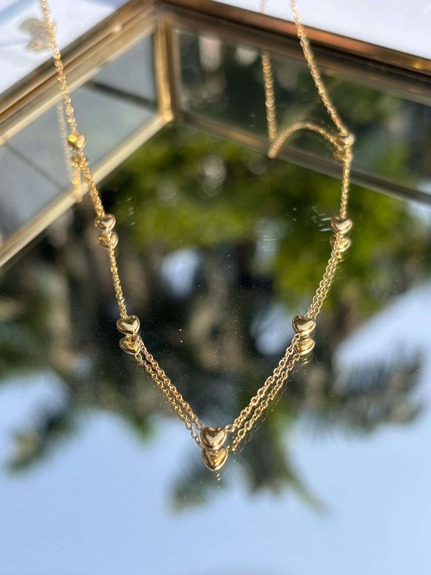Mini Hearts Necklace