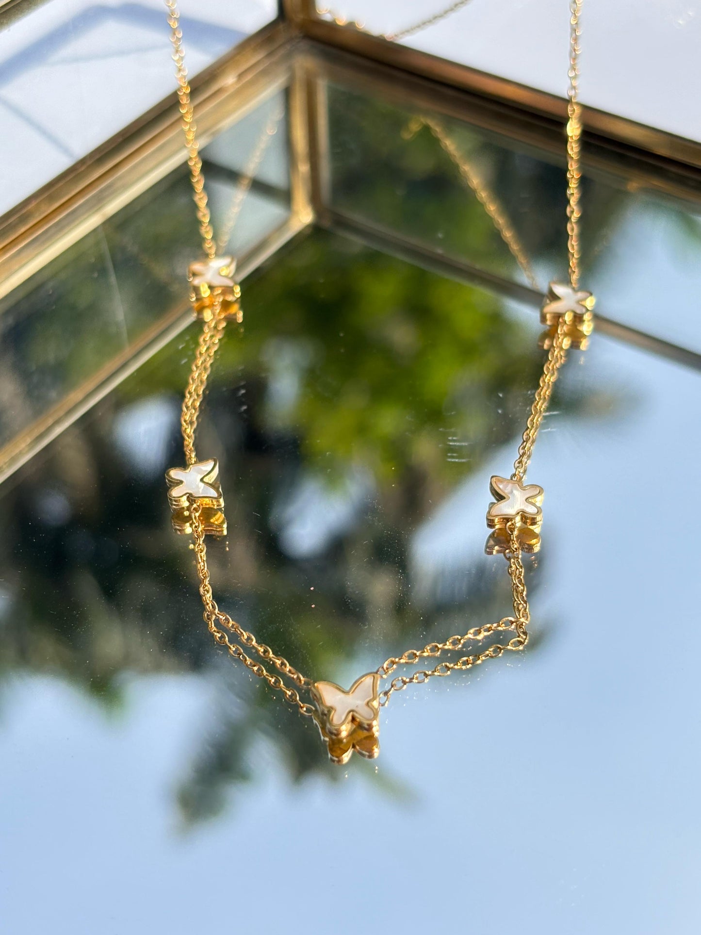 Mini Butterfly Necklace